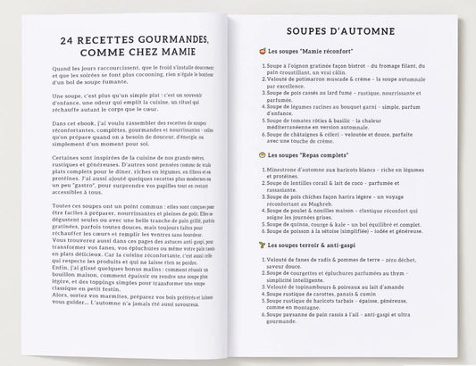 Soupes d’Automne – 24 recettes gourmandes, simples et réconfortantes